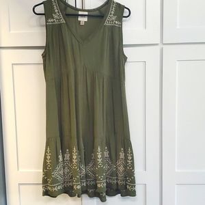 Knox Rose Olive Green dress XS